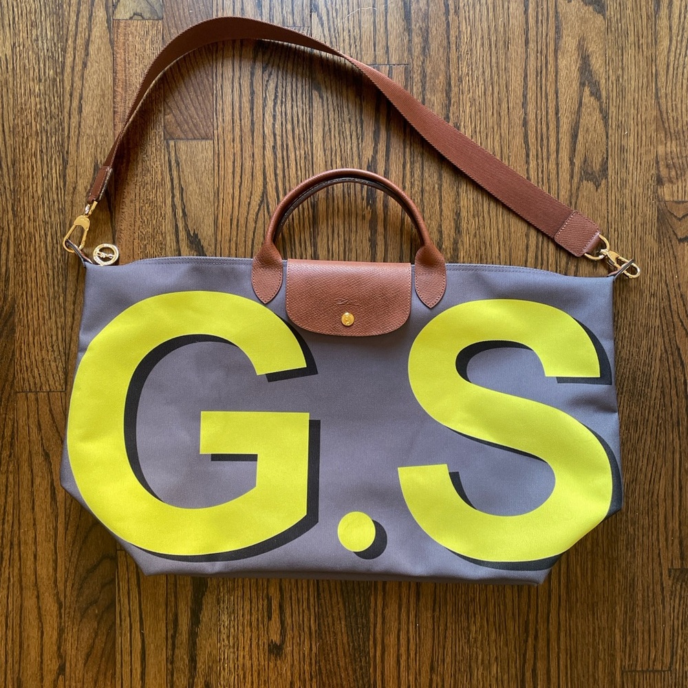 COPY - Longchamp Large Travel Bag with monogram